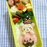 簡単キャラ弁☆ハロウィンのお弁当♪